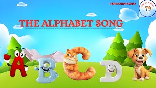 The Alphabet song | A B C New  song | New Nursery Rhymes &amp; Kids song | A for APPLE | krishandradhika
