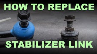 Sway Bar Link Replacement - Toyota /  Lexus