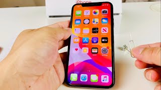 iPhone X HOW TO: Insert / Remove SIM Card