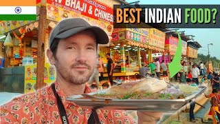 EPIC INDIAN Street Food at Juhu Beach MUMBAI 🇮🇳 Foreigner Indian Food Reaction!
