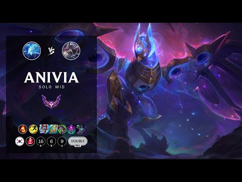 Anivia Mid vs Kassadin - KR Master Patch 12.6