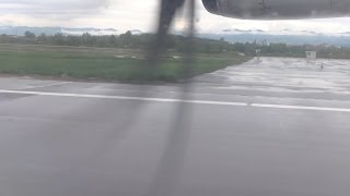 preview picture of video 'Arrival at Sofia Airport with Aerospatiale/Alenia ATR 72 in 3D 4K UHD'