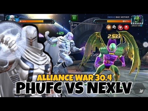 PHUFC vs NEXLV - Alliance War 30.4 | Marvel Contest of Champions