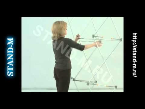 Сборка pop up 2*3 стенда Magnetik (magnet)