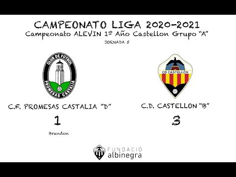 Jornada 5 Campeonato de Liga Alevin: Alevin "D" 1 - 3 C.D. Castellón "B"