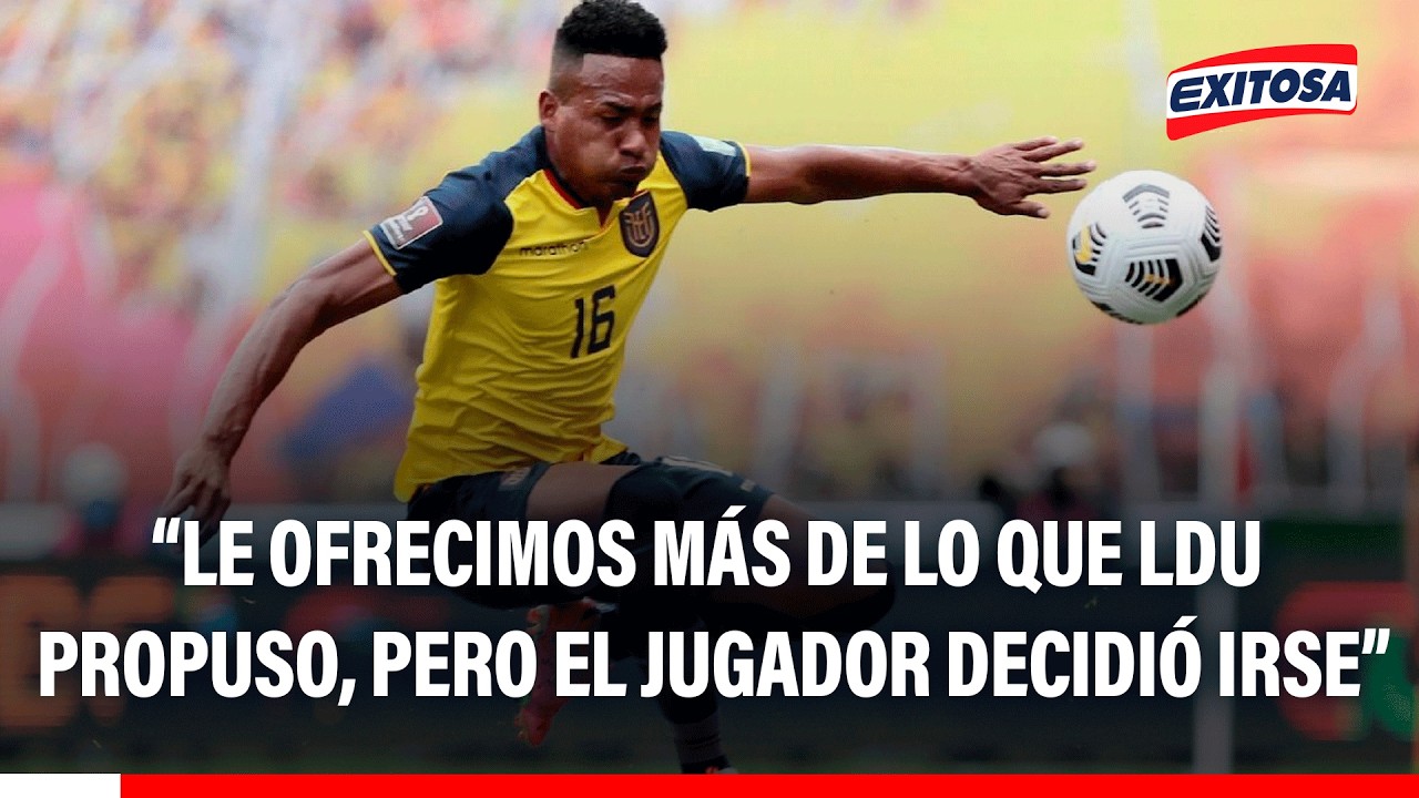 🔴🔵 Universitario hizo esfuerzos para que Carabalí se quede: “Le ofrecimos más de lo que LDU propuso”