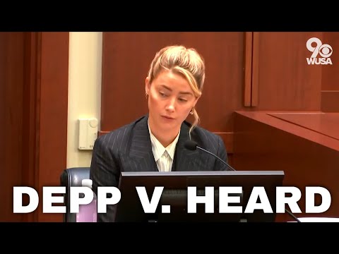 Part 2 of Johnny Depp v. Amber Heard trial: cross-examination of Amber Heard continues