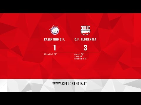 Casentino CF 1 - 3 C.F. Florentia Campionato Serie C 26/02/2017