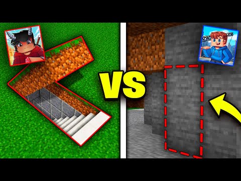 Hvem kan bygge den Hemmeligste Base i Minecraft?