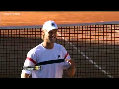 Thursday Hot Shot Seppi Versus Wawinka Rome 2012