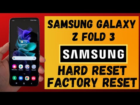 How to hard reset Samsung Galaxy Z fold 3
