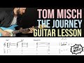 Tom Misch - The Journey - In Depth Guitar Lesson with TAB & Multitrack Cover (Chords, Riffs, Solo)