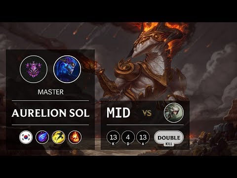 Aurelion Sol Mid vs Camille - KR Master Patch 9.14