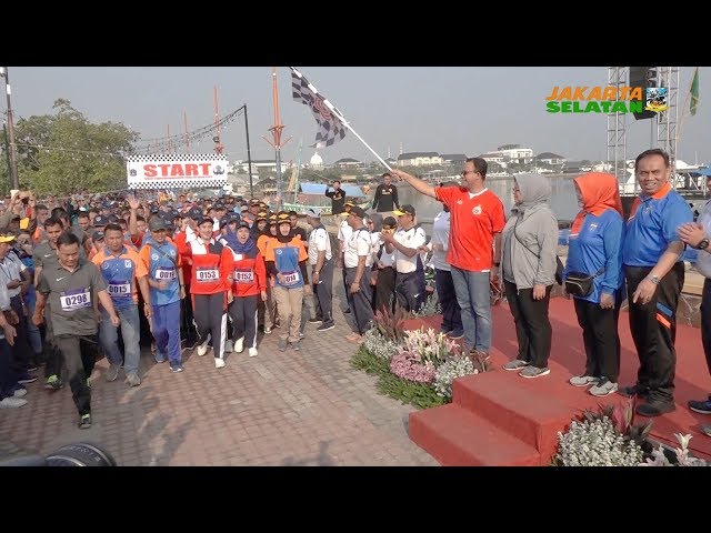 Kopri DKI Jakarta Tingkatkan Soliditas Dengan Jalan Sehat di Ancol
