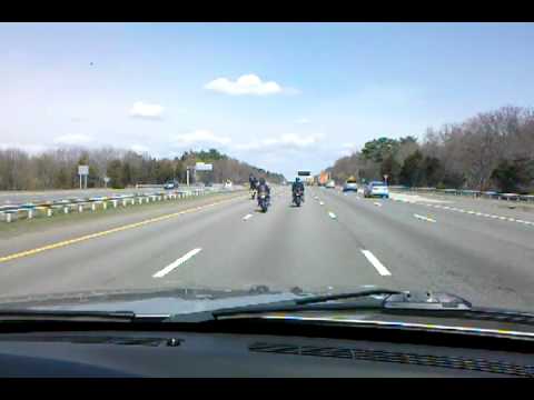 93 North Wilmington, Ma. GSXR doing wheelie