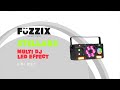 Fuzzix Lichteffekt Stellar 2 5-in-1 Bee-Eye Gobo Strobe Pattern