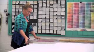 Silk Screen Printing Workshop with Katarzyna Koralewska