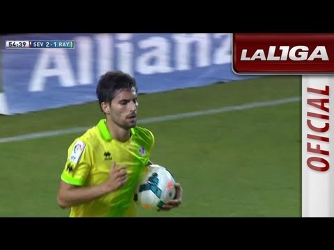 Gol de Adrián (2-1) en el Sevilla FC - Rayo Vallecano - HD