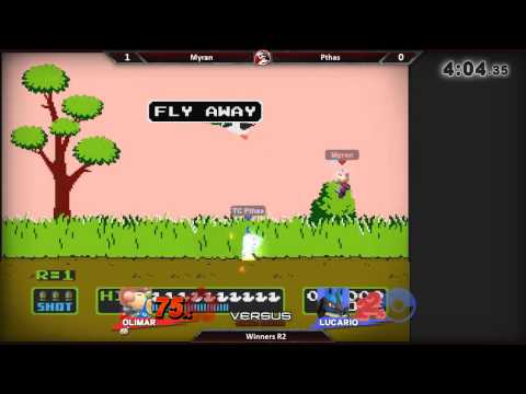 Versus Weekly 7/2/15 - Winners R2 - Myran (Olimar) vs. Pthas (Lucario) - Smash 4