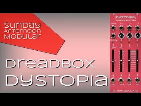 Dreadbox Dystopia Black Light - Noise Modular Synthesizer image 3