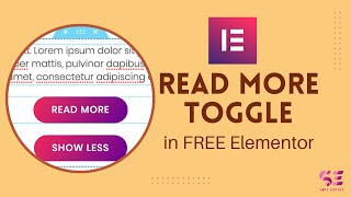 Elementor toggle - Hide Or Show Section or text On Button Click 👆 (FREE)