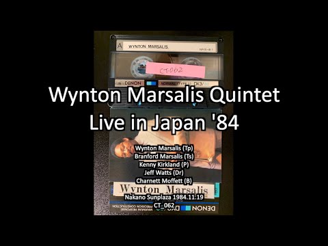 ウィントンマルサリス Wynton Marsalis Quintet Live in Japan 1984.11.19
