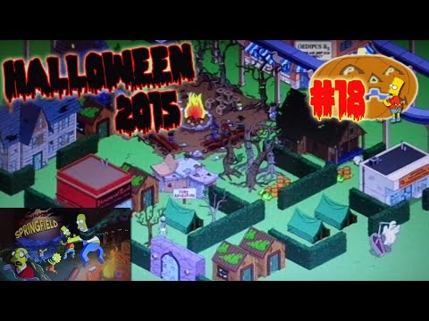 Los Simpson Springfield "Halloween'15: Cap. 18 - Everscream Terrors y globos Halloween" por Tony
