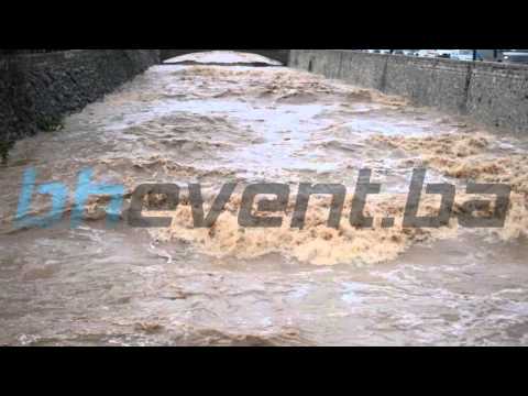 Uznemirujuće velik vodostaj Miljacke