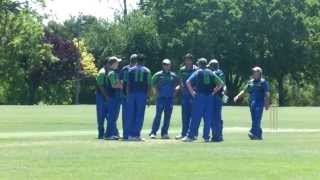 preview picture of video 'Andrew Mathieson v Havelock North Cricket Club'