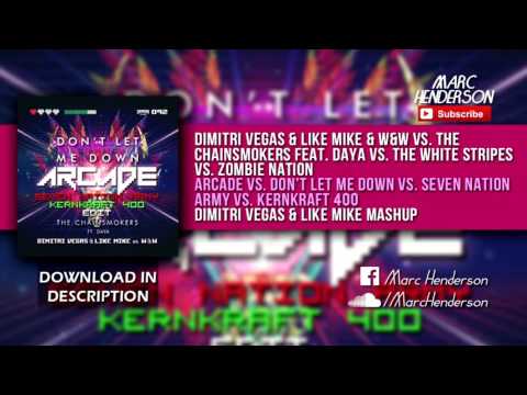 Arcade vs. Don't Let Me Down vs. Seven Nation Army vs. Kernkraft 400 (DV&LM BTM 4.0 Mashup)