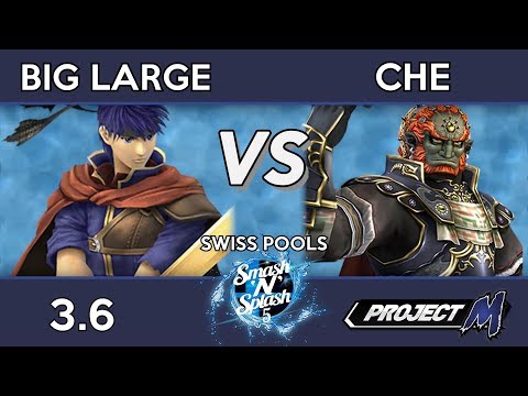 Big Large (Ike) vs Che (Ganondorf) - Smash 'N' Splash 5 PM Pools