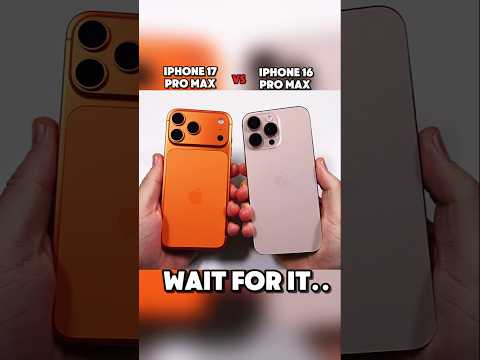 iPhone 17 Pro Max vs iPhone 16 Pro Max | Ultimate Speed Comparison! 🔥