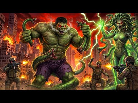 Hulk & Elite Special Forces vs Medusa Gorgon 🐍 | Snake Invasion Destroys the City (Epic Battle)