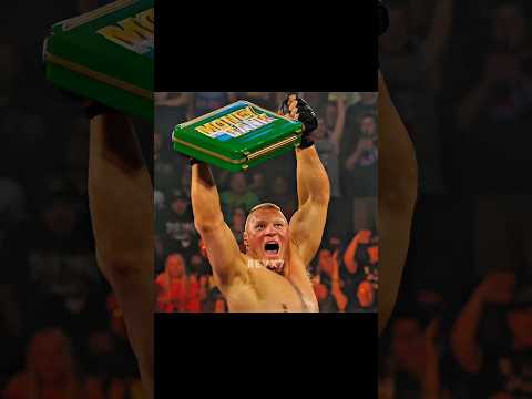Brock Lesnar Cashes On Seth Rollins For The Universal Title 🥵 Edit