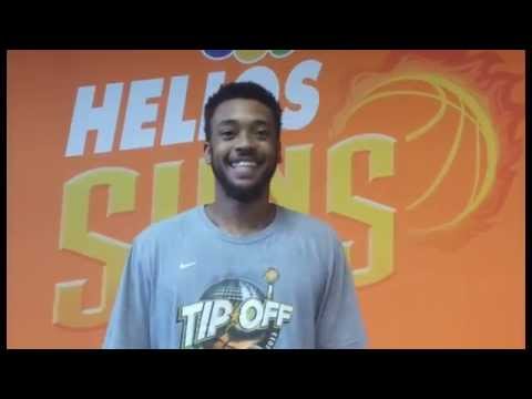 Zeke Upshaw vabi navijače Helios Sunsov na prvo domačo tekmo Lige Telemach v sezoni 2014/15