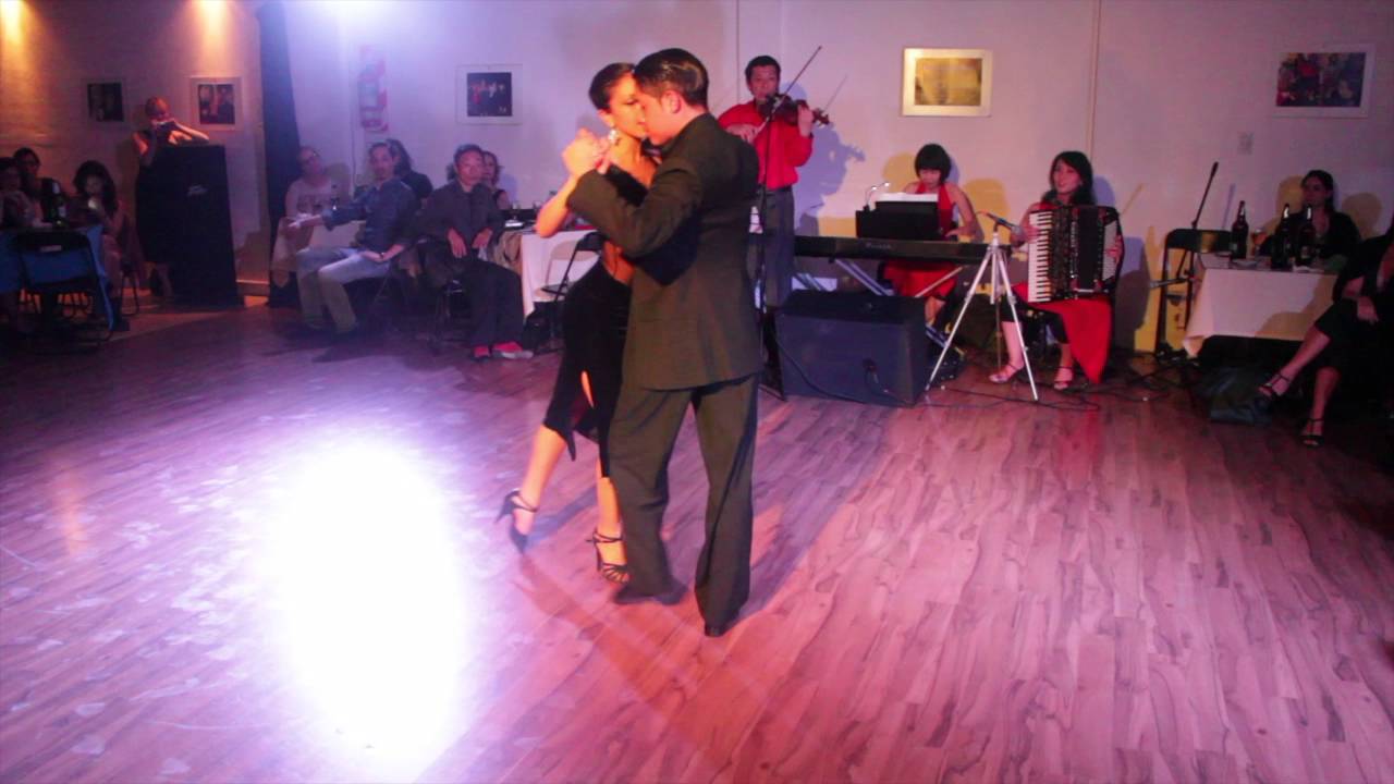 Dos Orillas Práctica de Tango, Trio Los Fandangos con Cinthia Diaz y Bruno Mayo (3/3)