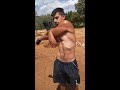 Flexing Biceps
