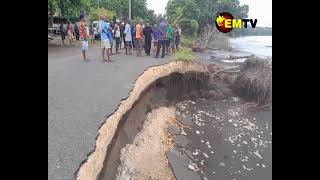 MADANG BOGIA ROAD DAMAGED 
