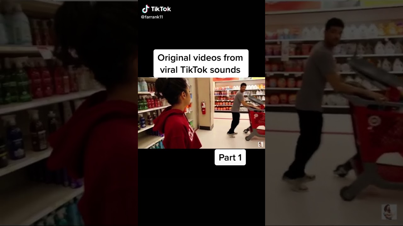 Original Videos From Viral Tiktok Sounds TikTok: farrank11