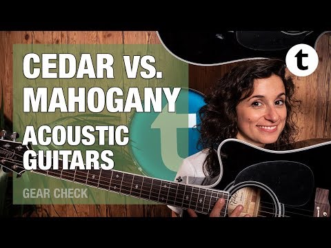 Cedar vs Mahogany | Acoustic Guitar Comparison | Thomann