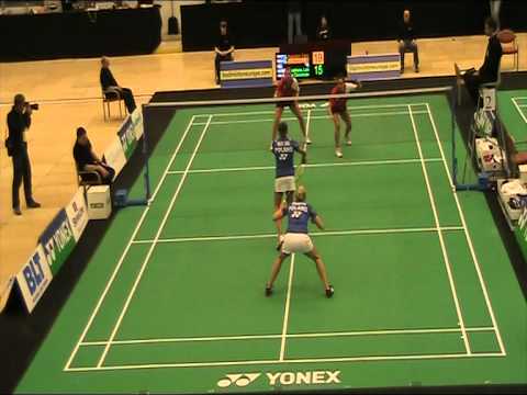 Mistrzostwa Europy 2012 WD - 1/16 Wojtkowska/Augustyn vs Jonathans/Dooremalen(NED)