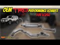 OEM TRD Performance Exhaust For LC250