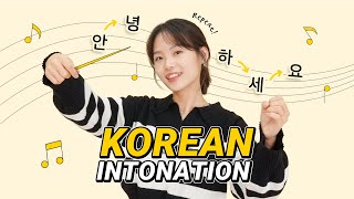 Korean intonation: How to sound more like a native