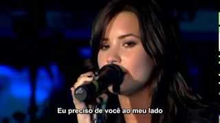 Demi Lovato - Until You&#39;re Mine Live (LEGENDADO)