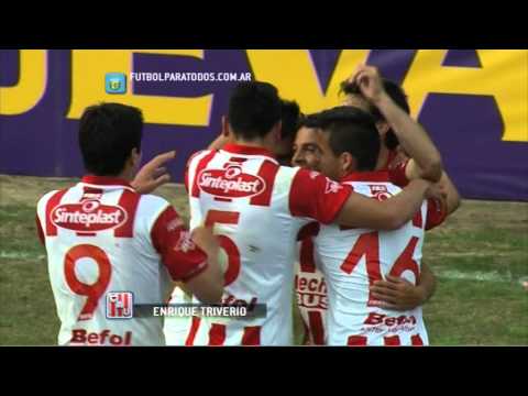 Gol de Triverio. All Boys 2 - Unión 2. Fecha 6. B Nacional. Fútbol Para Todos