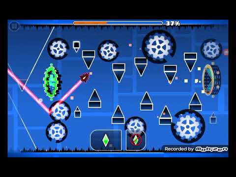 я прошёл внутри те самые сложные уровни в geometry dash 2.1