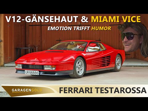 Ferrari Testarossa - V12-Gänsehaut & Miami Vice - Emotion trifft Humor in Norwegen | Garagengold