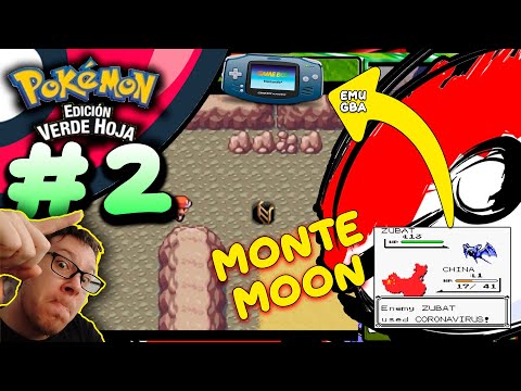 🍃GUIA POKEMON VERDE HOJA - EPISODIO 2 - Ruta 3, Ruta 4 y Mt.Moon - (MT09 Recurrente)🍃