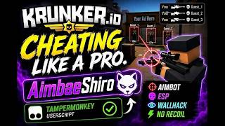 [BEST] Krunker.io Script | Working Aimbot, ESP, WALLHACK, Tampermonkey Cheat
