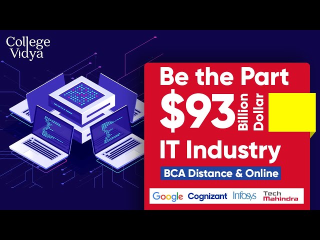 BCA: Online & Distance Education | Admission 2024 | Universities | Fee | Placement
